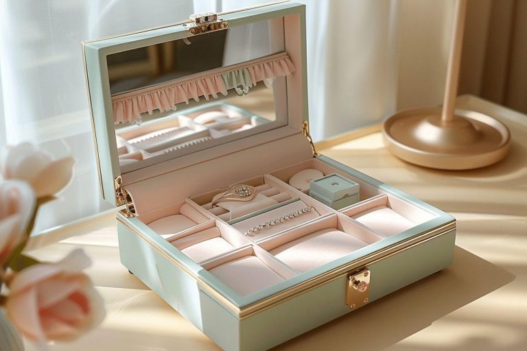 Boîte à bijoux à décorer : Personnalisez votre rangement de bijoux