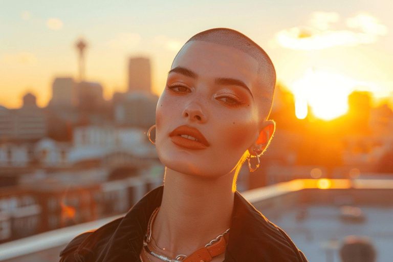 De nombreuses femmes se rasent les cheveux et se sentent féminines